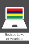 Revised Laws of Mauritius cover