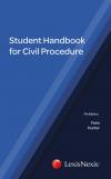 Student Handbook for Civil Procedure 7th Ed cover