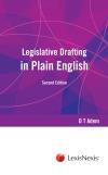 Legislative Drafting in Plain English cover