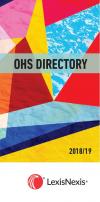 OHS Directory 2018/2019 cover