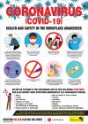 Covid-19 Health and Safety in Workplace Poster cover