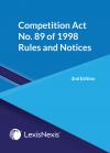 Competition Act No. 89 of 1998 Rules and Notices 2nd Edition cover
