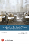 Handbook of the South African Law of Maintenance 4th Edition cover