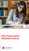 eLearning: Practical Legal Research Skills for Attorneys cover