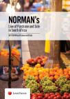 Normans Law of Purchase and sale in South Africa cover