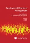 Employment Relations Management Back to Basics: A South African Perspective cover