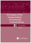 Principles of the Interpretation of Contracts in South Africa 3rd Ed cover