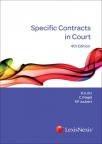 SPECIFIC CONTRACTS IN COURT 4E cover