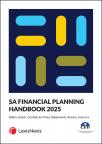 SA Financial Planning Handbook 2025 cover