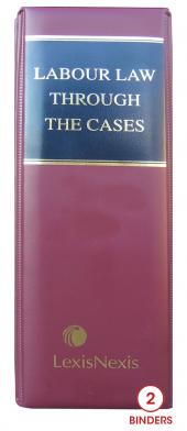 Labour Law Through the Cases cover
