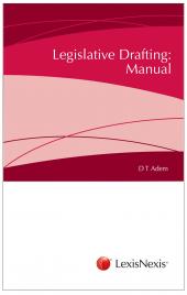 Legislative Drafting Manual cover