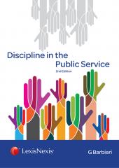 Handbook on Discipline in the Public Service cover