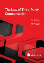 The Law of Third Party Compensation 4th Ed cover