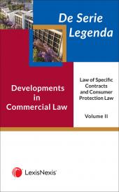 De Serie Legenda Volume II Law of Specific Contracts and Consumer Protection Law cover