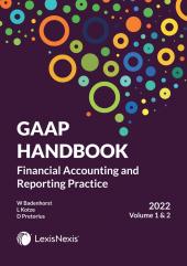 GAAP Handbook 2022/23 Volumes 1 and 2 cover
