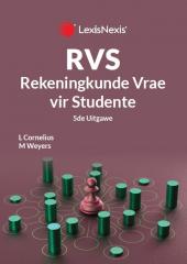 RVS Rekeningkunde Vrae vir Studente 5de Uitgawe cover