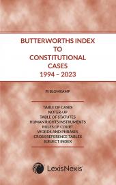 BCLR Index 1994-2023 cover