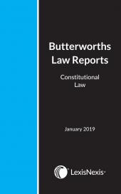 Butterworths Constitutional Law Reports 1994–2021 (Full Set) cover
