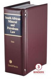 South African Mineral and Petroleum Law cover