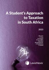 A Student’s Approach to Taxation In SA 3rd Edition cover