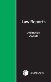 Arbitration Law Reports Annual Cumulative Index 1998 – 2022 cover