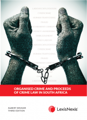 Organised Crime and Proceeds of Crime Law in SA cover