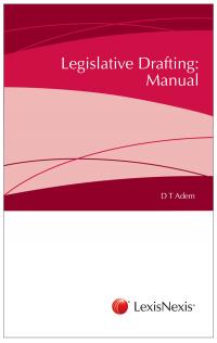 Legislative Drafting Manual | LexisNexis SA