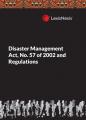 Disaster Management Act No. 57 of 2002 and Regulations cover